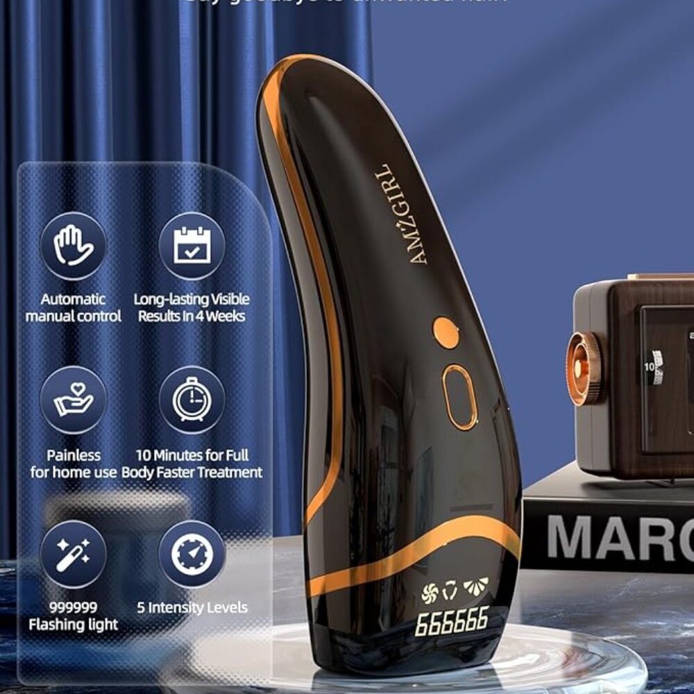 AMZGIRL IPL AT HOME HAIR REMOVAL DEVICE